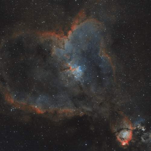 IC 1805 Heart nebula