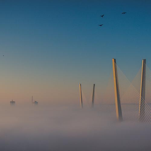 город в одеяле