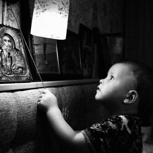 Дома, после крестин