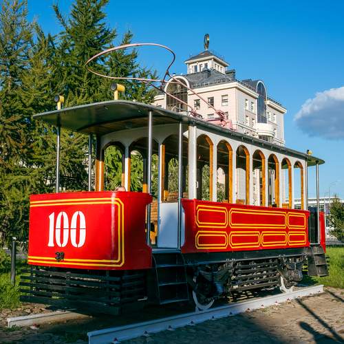 Старый трамвай