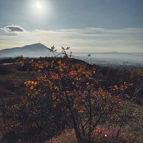 Раннее осеннее утро.