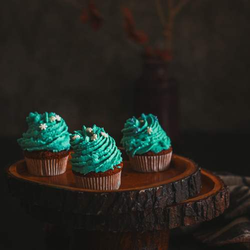 Cup cake .