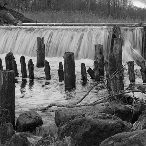 Руины мельницы