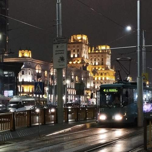 Вечерний Минск.Ворота города...