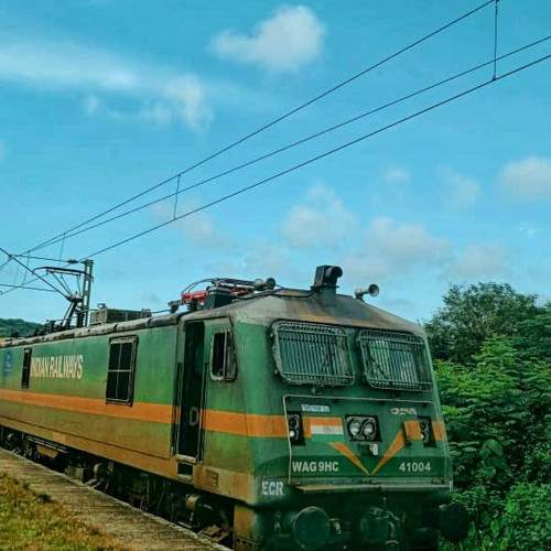 The Green Giant on the Rails