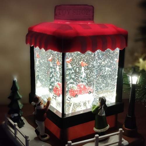 Wintery Toy Shop