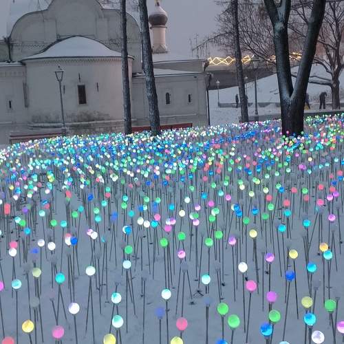 Москва, Зарядье, Рождество
