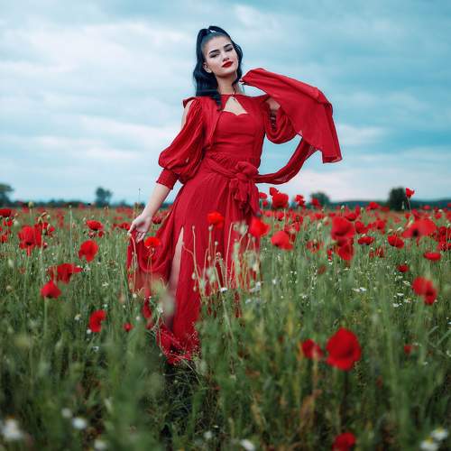 The Red Dress Chronicles: Fields of Desire