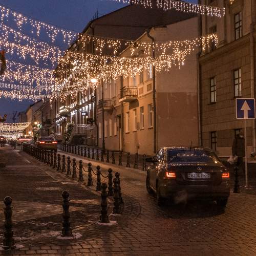 Новогодний Минск (Немига)