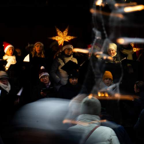 Spreading Christmas Joy in Latvia