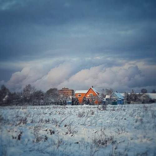 Before the snowfall