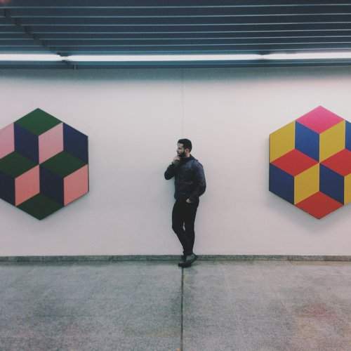 Man a piece of art