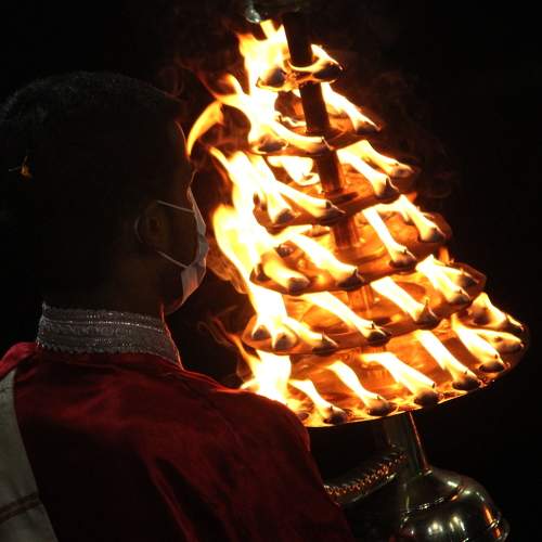 Man with Fire