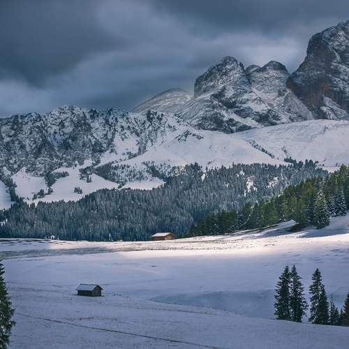 Winter Serenity in Alpe di Siusi