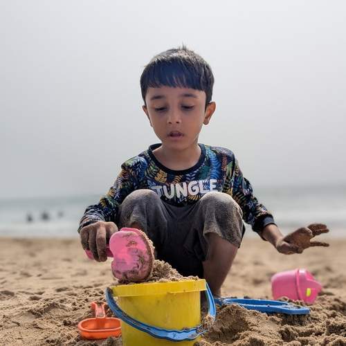 Lost in the magic of the sand