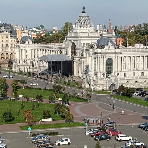 Казань. Вид на Дворец земледельцев