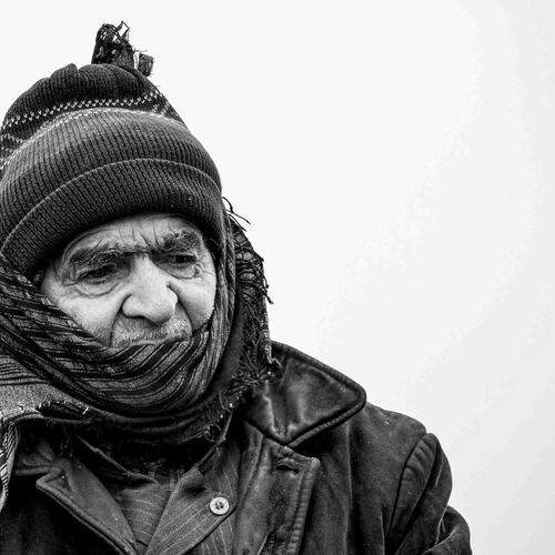 He is cold