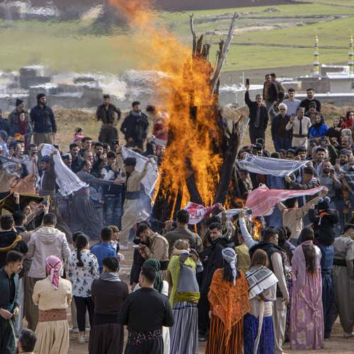 Nowruz celebrations in Kurdistan