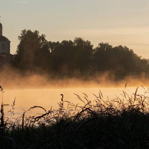 Утро на реке