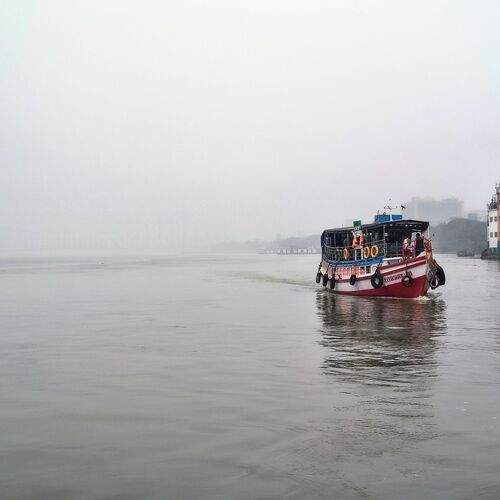 Ship at the River