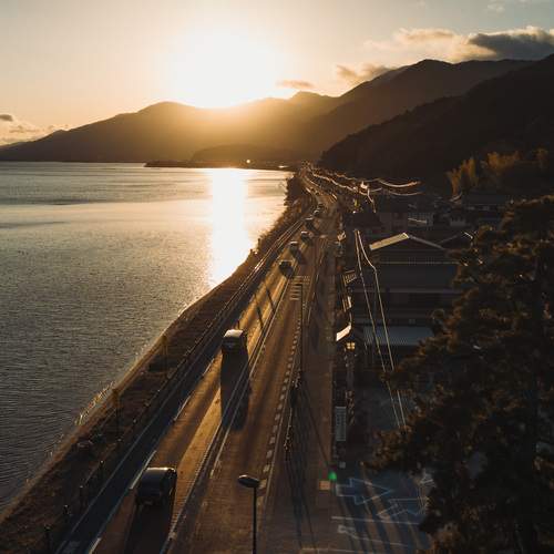 Golden Hour in Shiga, Japan