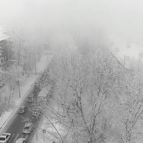 Зима в городе