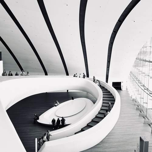 Lakhta Center Spiral Staircase