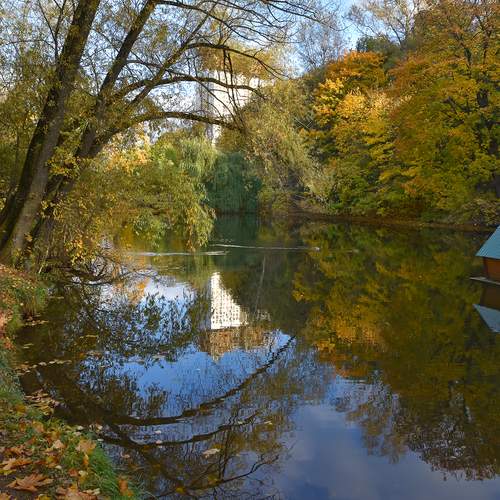 Осенний наряд Андреевских прудов
