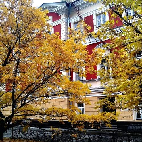 Осенняя архитектура.