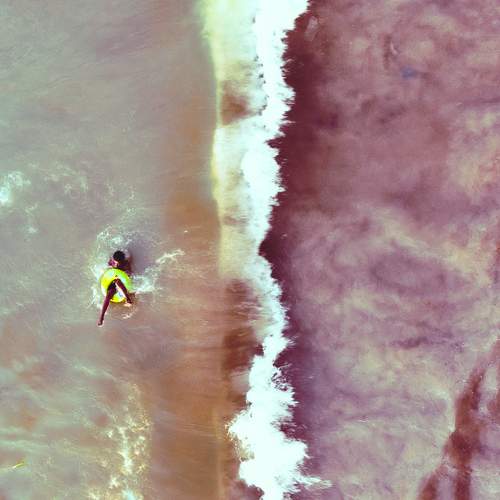 Through waves