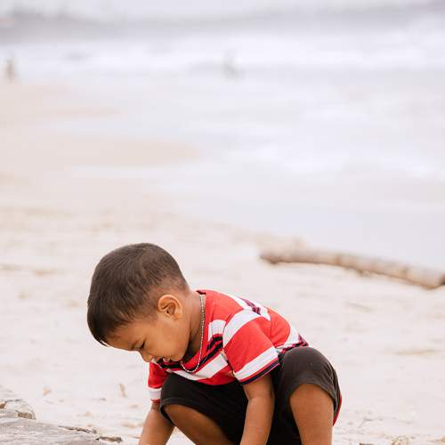 playing kid