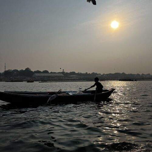 Glittering Ganga Maa