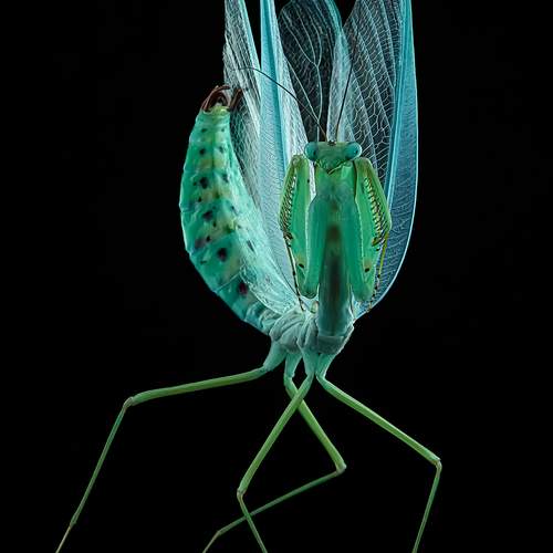 Giant Amazonian Leaf Mantis - Macromantis Hyalina
