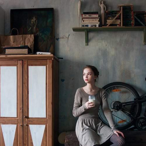 лиза. портрет в интерьере