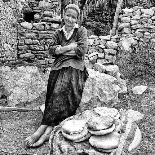 Bedouin Bread Vendor