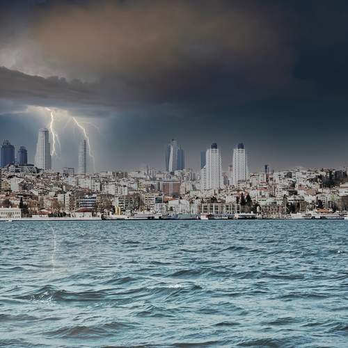 Storm over the City