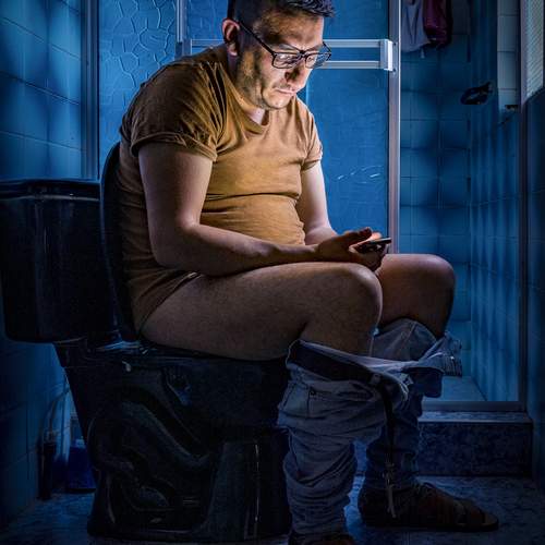 Media Solitude: The Grandson and the Bathroom
