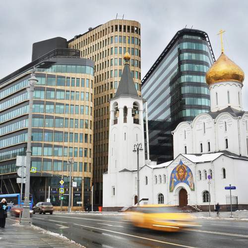 Современный древний город / The modern old city