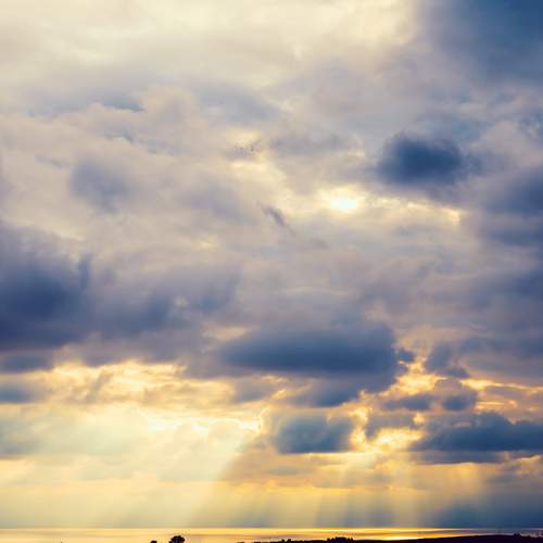 Landscape / Sun rays