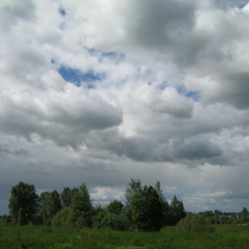 Перед гррозой .