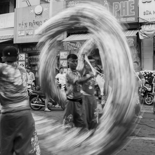 Dragon dancing