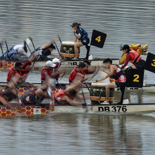 Dragon boat racing