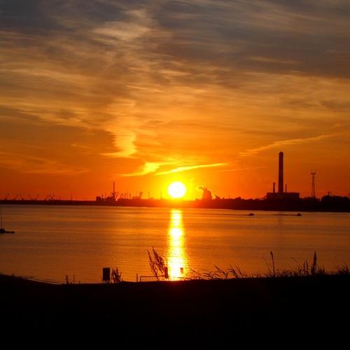 Городской закат