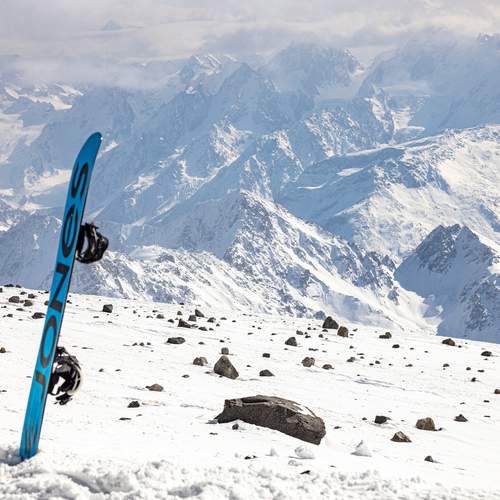 На горе Эльбрус