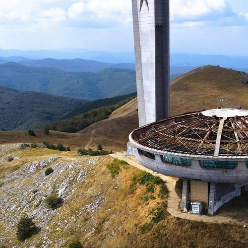 Buzludzha, abandoned comunist monument