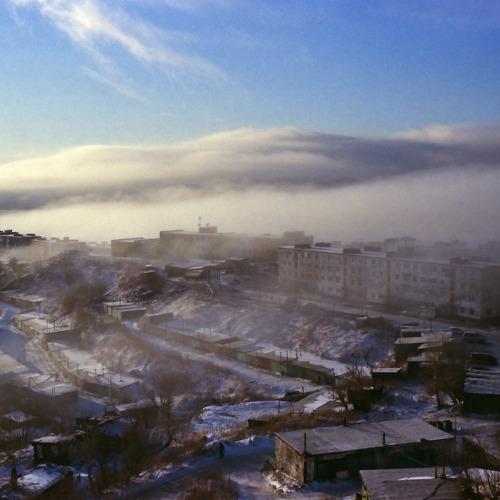 Город в тумане