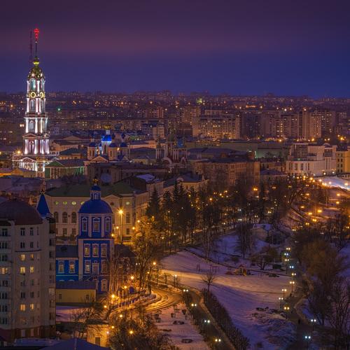 Огни ночного Тамбова