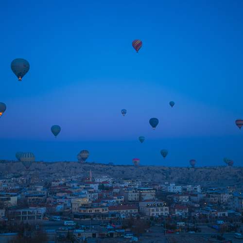 Bird eye at Cappadocia