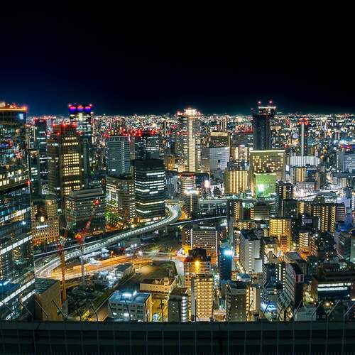 Skyline Reverie: Osaka from Umeda