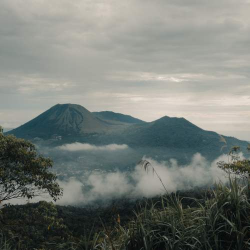 Mount Lokon Tomohon, North Sulawesi